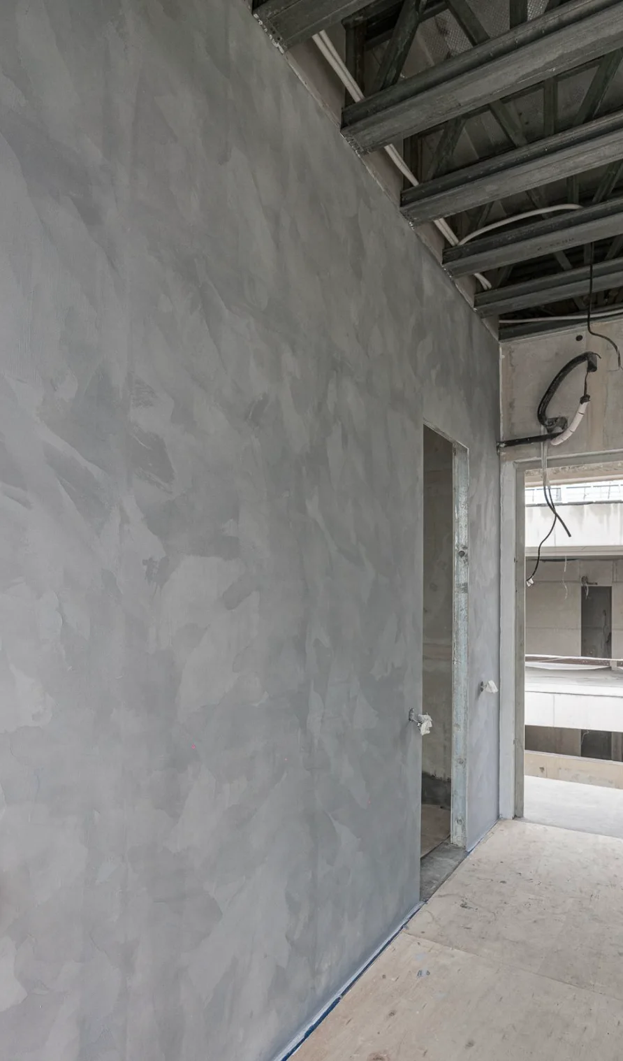 Venetian plaster — polished marble-effect decorative finish, PLASTER LAB